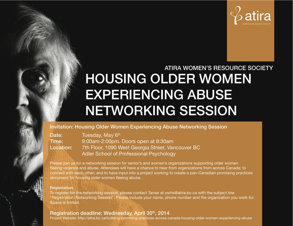 Atira Women's Resource Society networking session