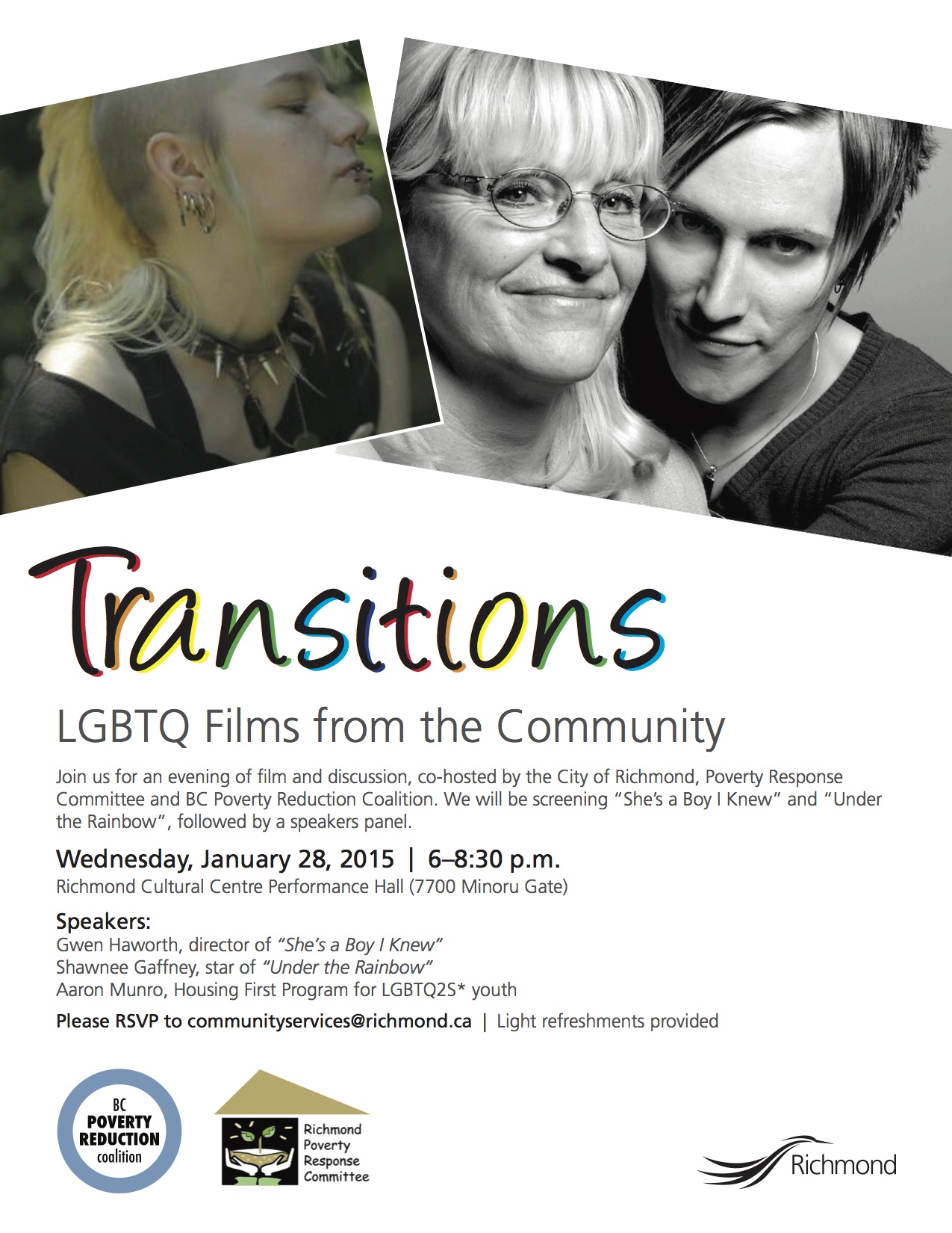 Transitions: LGBTQ Films from the community poster