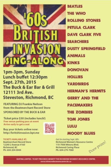 British Invasion Sing-Along Steveson
