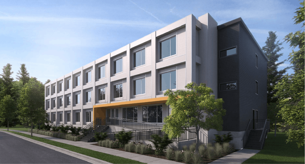 richmond supportive housing rendering