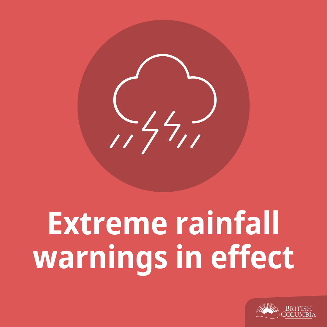 bc extreme rainfall warning